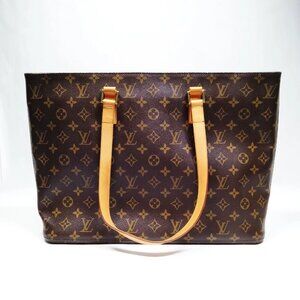 Authentic Louis Vuitton Luco Brown Monogram Shoulder Bag mn548-122225